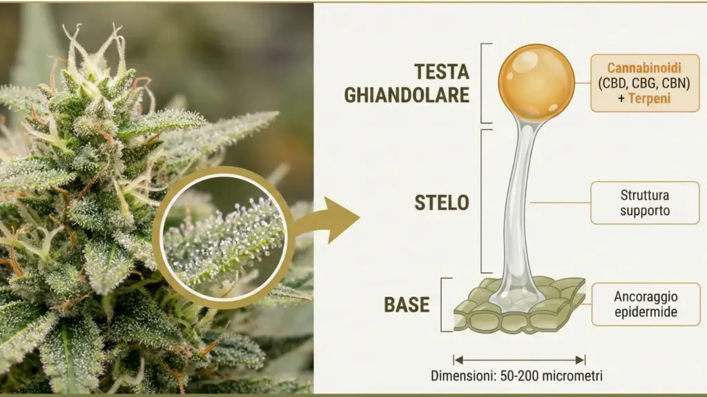 La pianta di cannabis