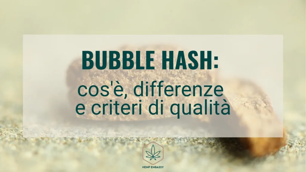 Bubble hash