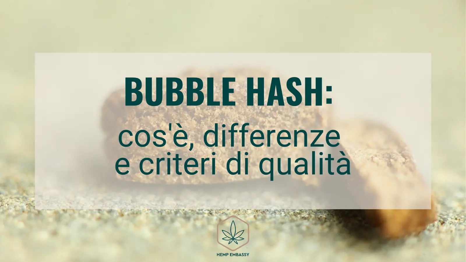 Bubble hash