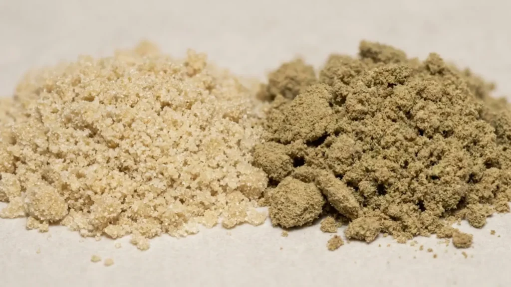 Bubble hash vs dry sift