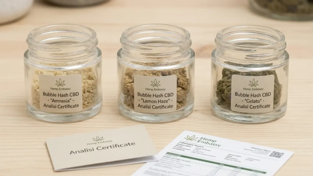 bubble hash CBD, amnesia, lemon haze, gelato