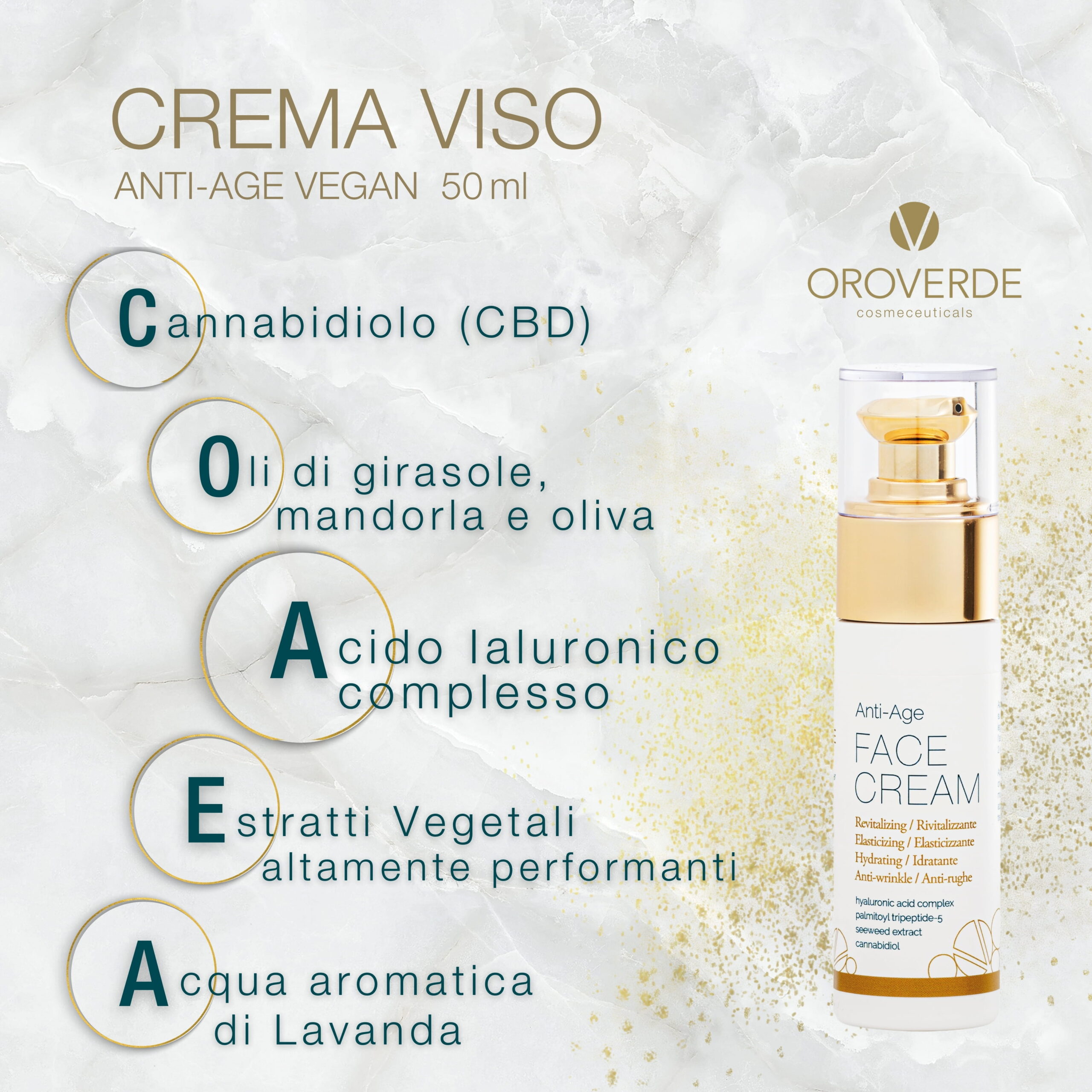 Antiage Face Cream CBD - 50 ml - immagine 3