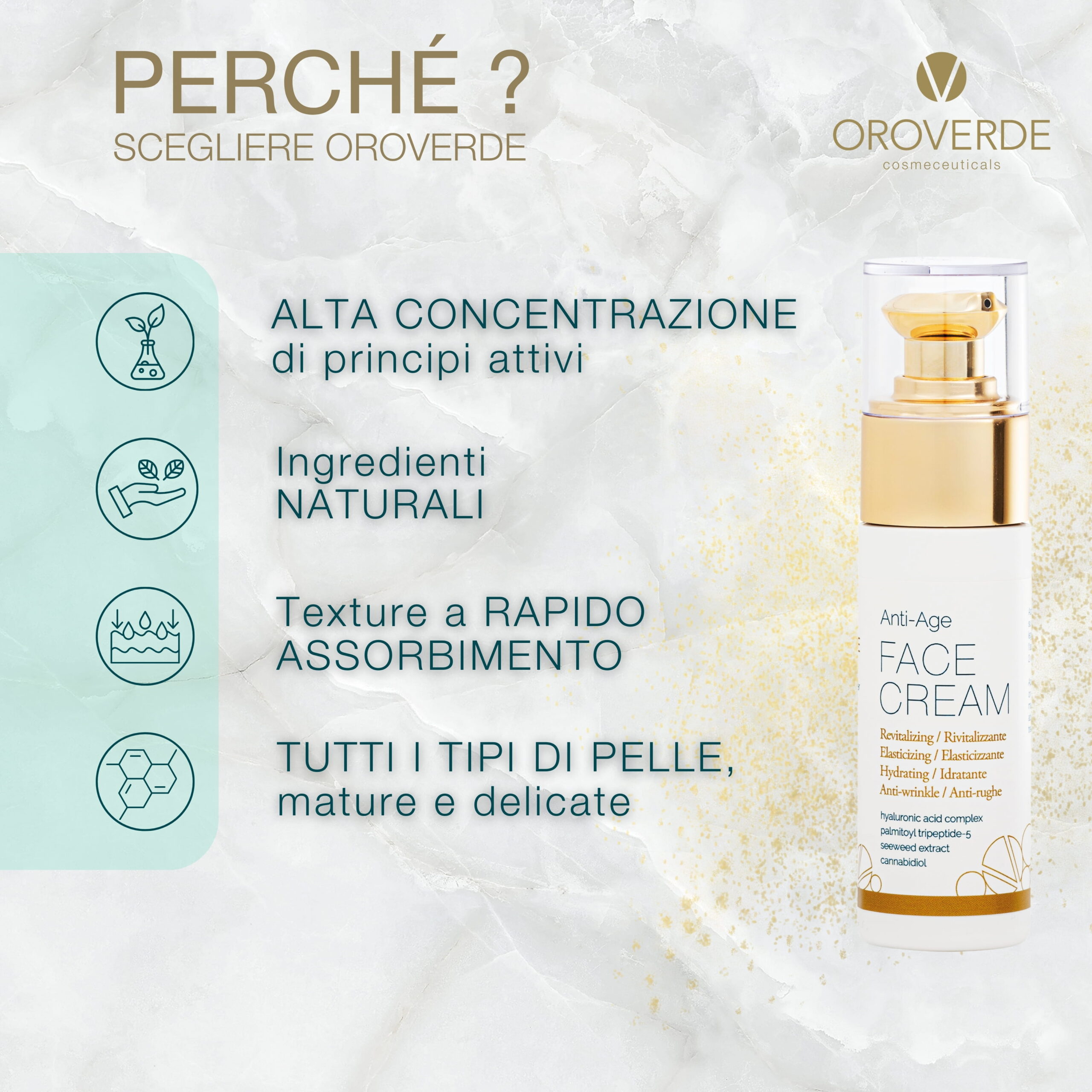 Antiage Face Cream CBD - 50 ml - immagine 4