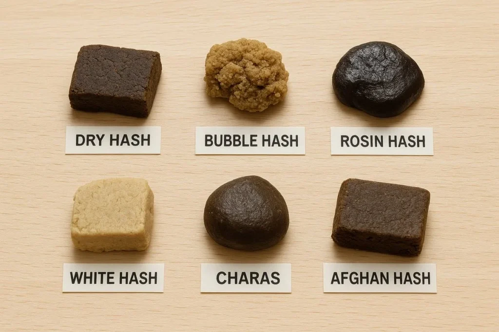 Tipi di hashish legale