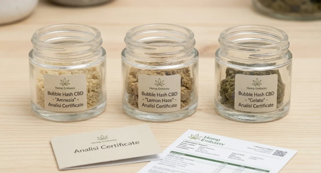 analisi laboratorio cannabis light