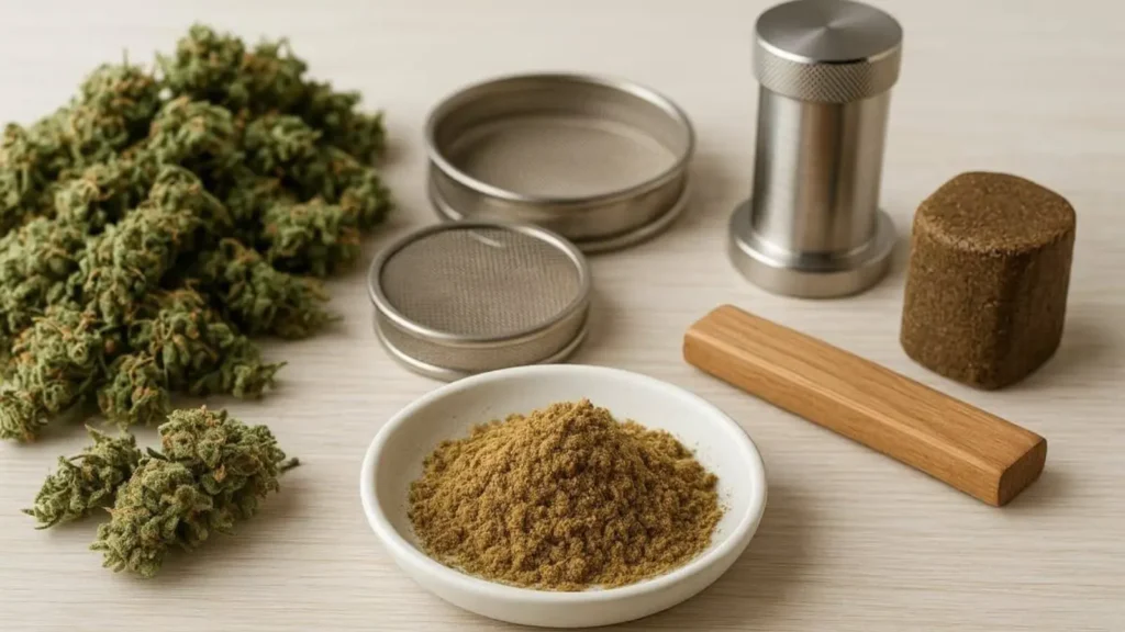 hashish dry significato