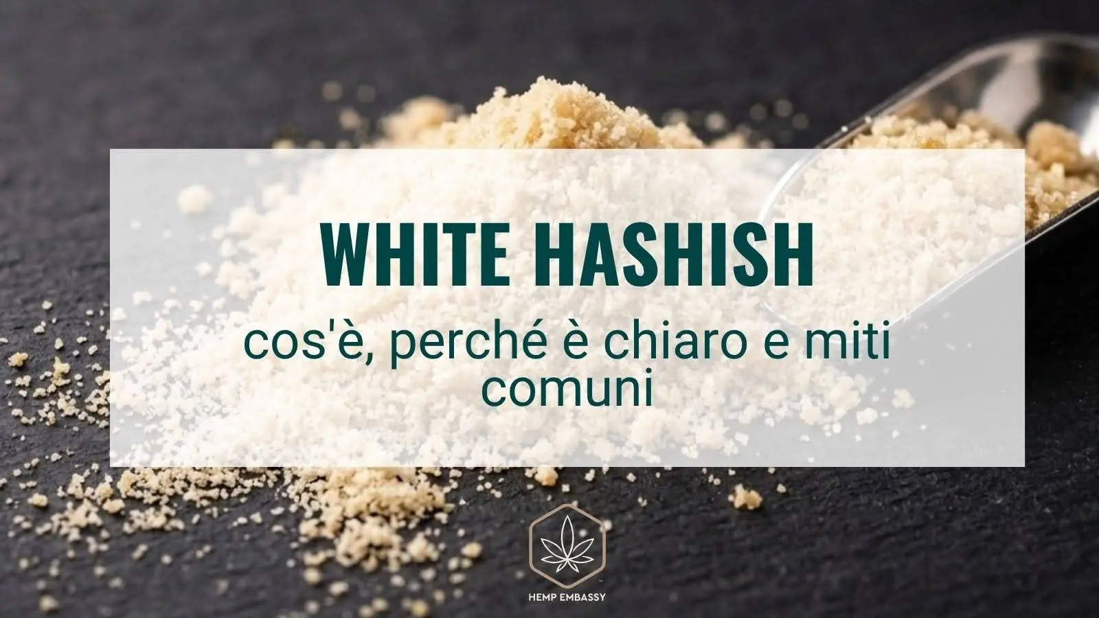 White hashish significato